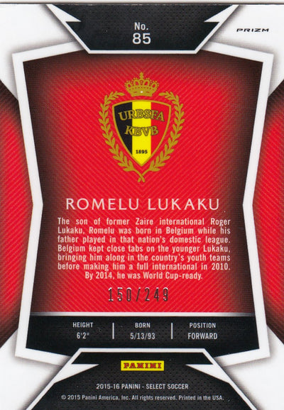 085. ROMELU LUKAKU - BELGIUM - CAMO PRIZM - VERSON 1 - #249