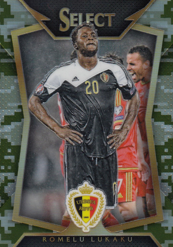 085. ROMELU LUKAKU - BELGIUM - CAMO PRIZM - VERSON 2 - #249