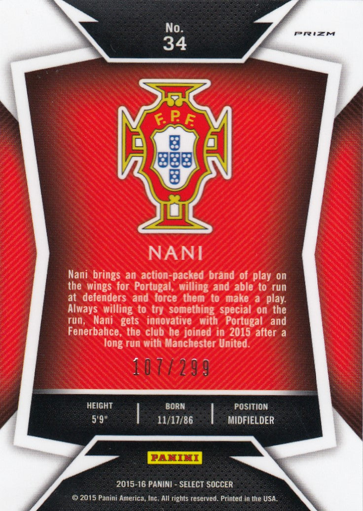 034. NANI - PORTUGAL - BLUE PRIZM - VERSON 2 - #299 (1)
