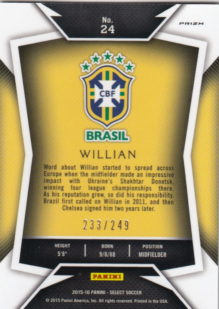 024. WILLIAN - BRASIL - CAMO PRIZM - #249