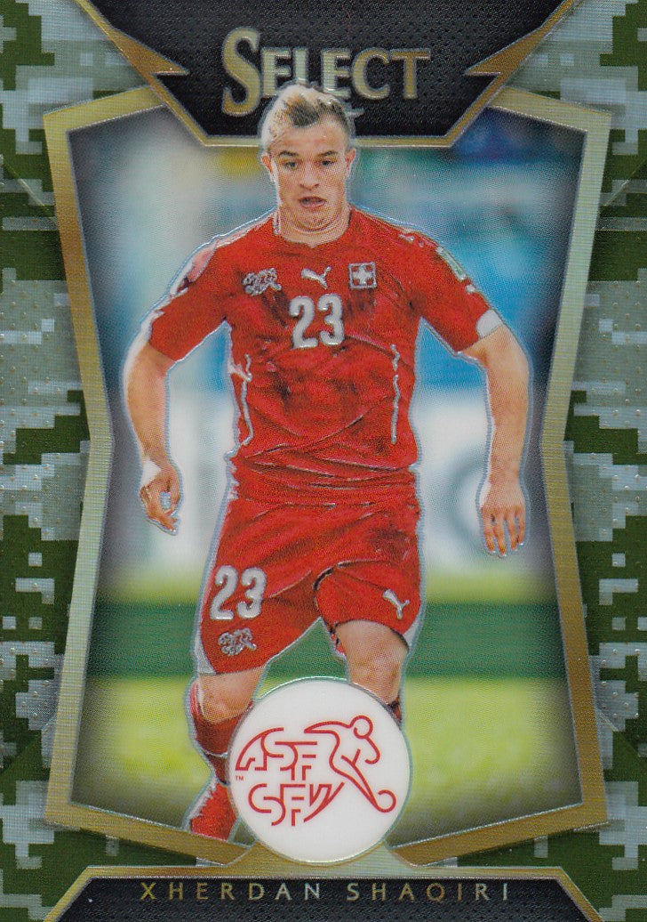 061. XHERDAN SHAQIRI - SWITZERLAND - CAMO PRIZM - #249