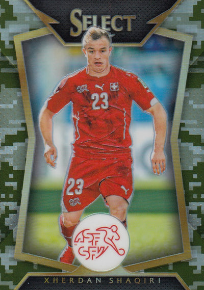 061. XHERDAN SHAQIRI - SWITZERLAND - CAMO PRIZM - #249