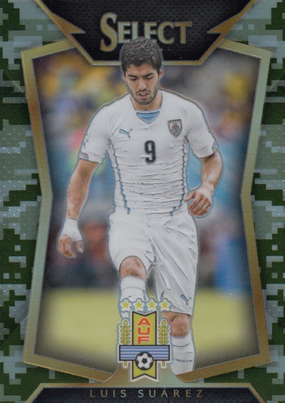 053. LUIS SUÀREZ - URUGUAY - CAMO PRIZM - #249