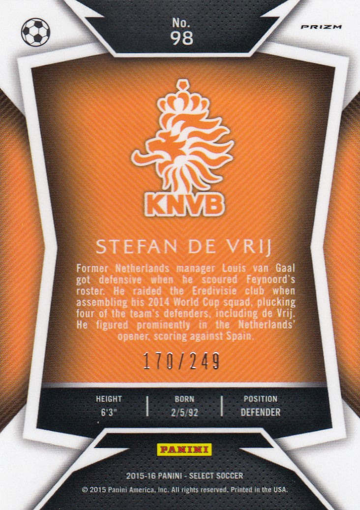 098. STEFAN DE VRIJ - NETHERLANDS - CAMO PRIZM - #249