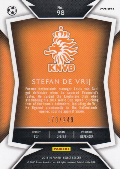 098. STEFAN DE VRIJ - NETHERLANDS - CAMO PRIZM - #249