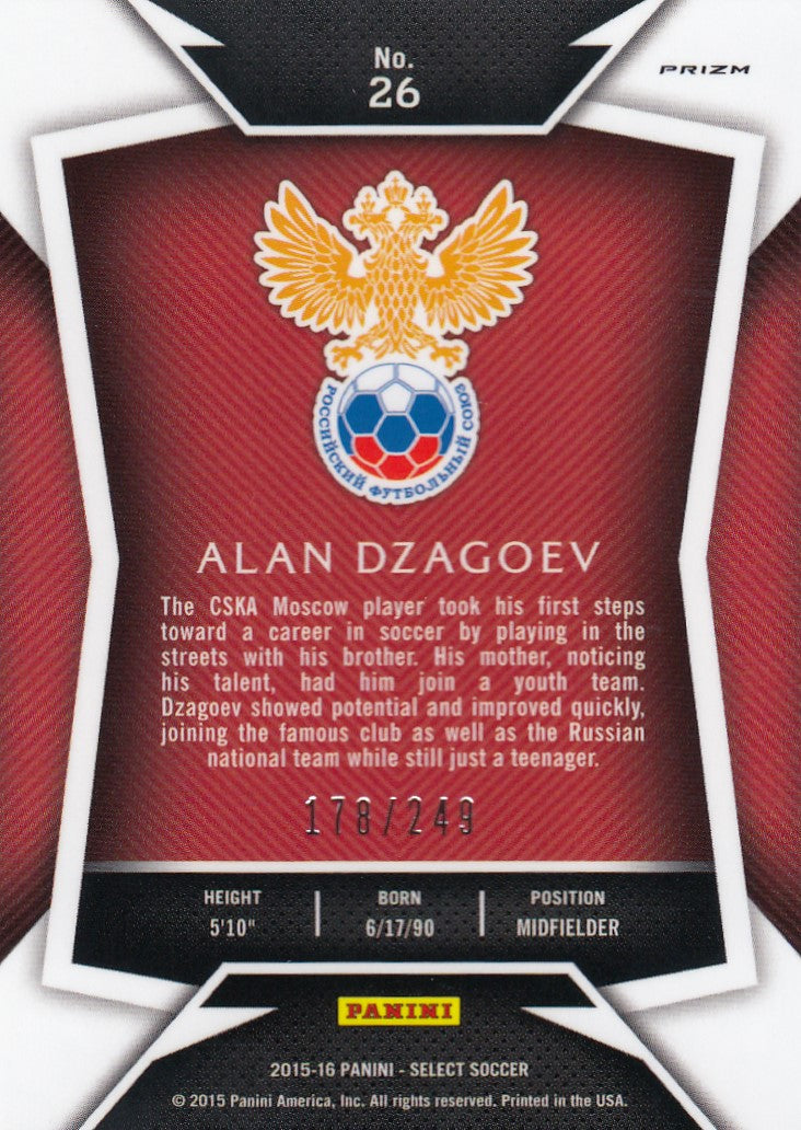 026. ALAN DZAGOEV - RUSSIA - CAMO PRIZM - #249