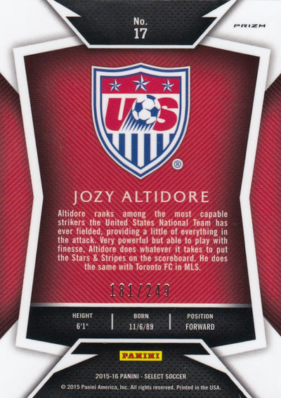 017. JOZY ALTIDORE - USA - CAMO PRIZM - #249