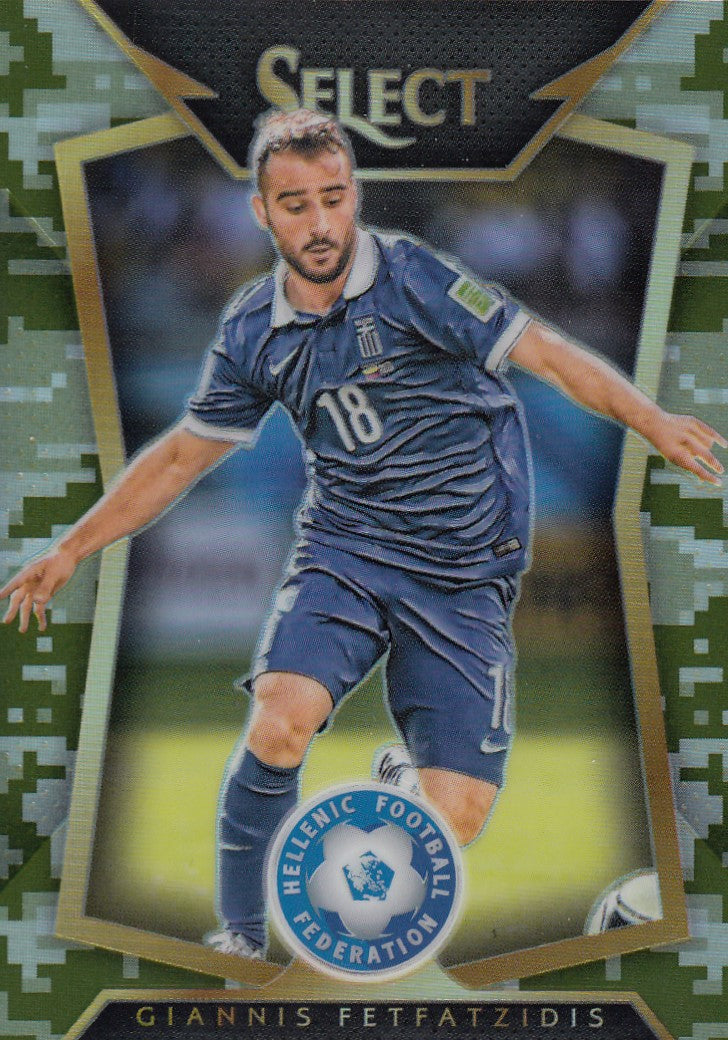 054. GIANNIS FETFATZIDIS - HELLAS - CAMO PRIZM - #249