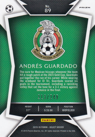 089. ANDRÈS GUARDADO - MÈXICO - CAMO PRIZM - #249