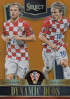 005. IVAN RAKITIC/LUKA MODRIC - CROATIA - SELECT ORANGE PRIZM - DYNAMIC DUOS - #149