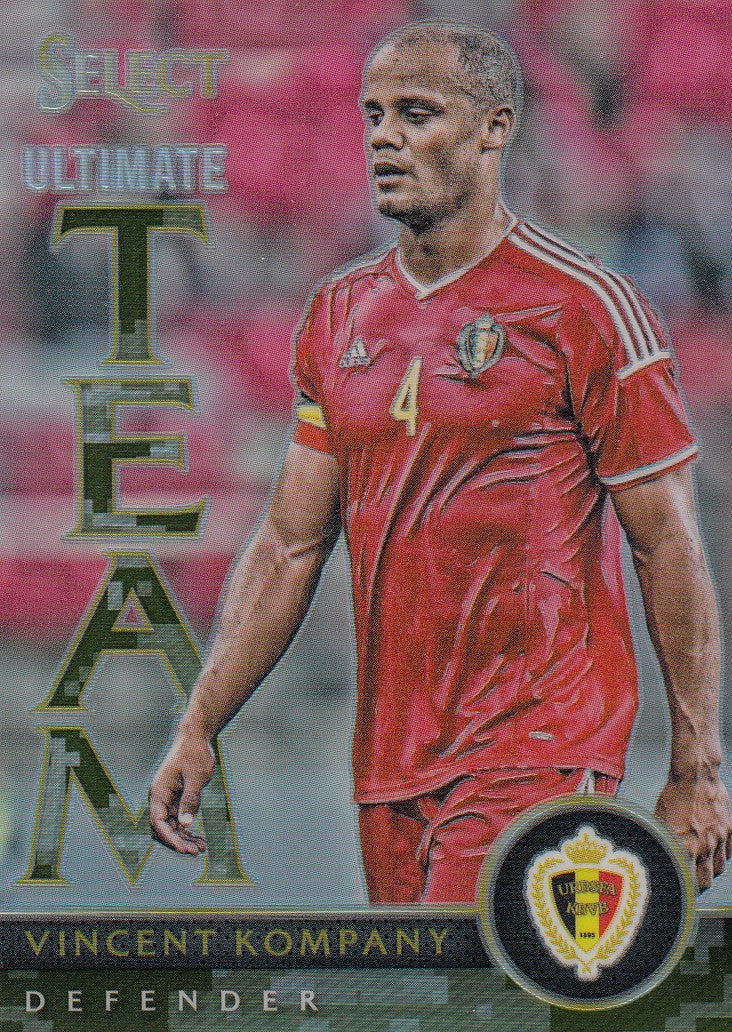 008. VINCENT KOMPANY - BELGIUM - SELECT CAMO PRIZM - ULTIMATE TEAM - #249 (2)