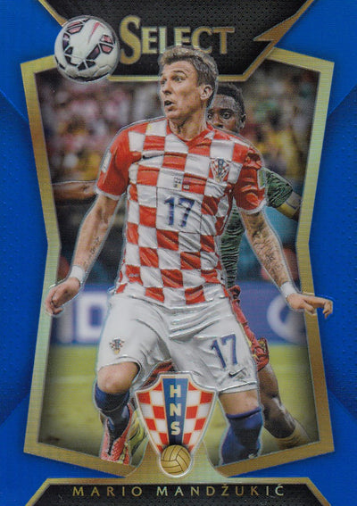 067. MARIO MANDZUKIC - CROATIA - BLUE PRIZM - #299