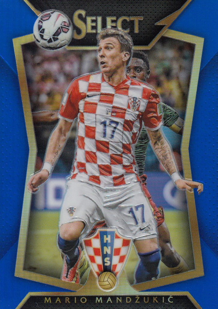 067. MARIO MANDZUKIC - CROATIA - BLUE PRIZM - #299