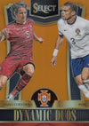 008. FÀBIO COENTRÀO/PEPE - PORTUGAL - SELECT ORANGE PRIZM - DYNAMIC DUOS - #149