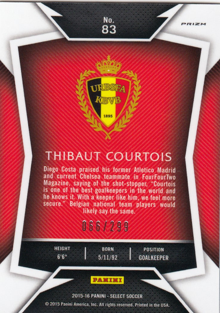 083. THIBAUT COURTOIS - BELGIUM - BLUE PRIZM - #299