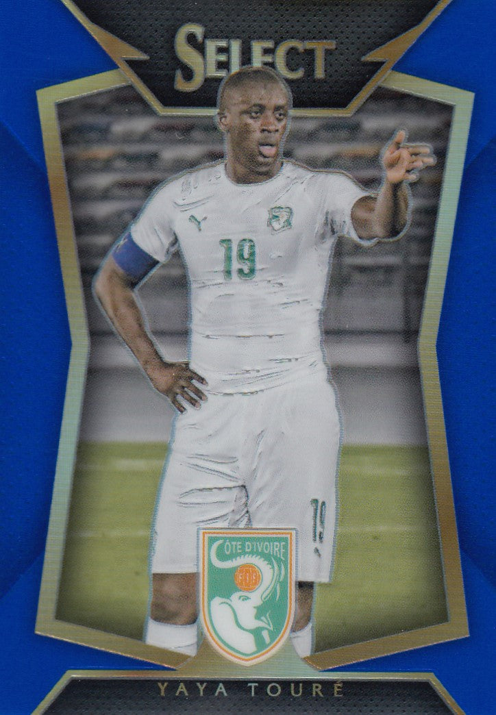 095. YAYA TOURÈ - IVORY COAST - BLUE PRIZM - #299