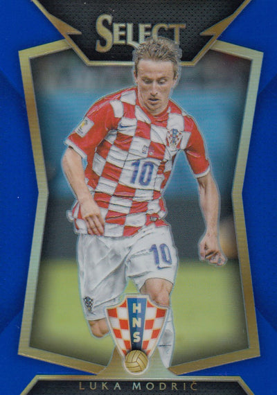 068. LUKA MODRIC - CROATIA - BLUE PRIZM - VERSON 1 - #299 (1)