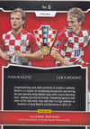 005. IVAN RAKITIC/LUKA MODRIC - CROATIA - SELECT ORANGE PRIZM - DYNAMIC DUOS - #149