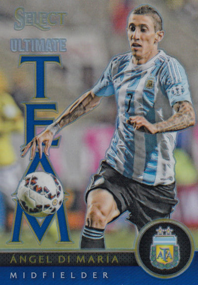 010. ÀNGEL DI MARÌA - ARGENTINA - SELECT BLUE PRIZM - ULTIMATE TEAM - #299
