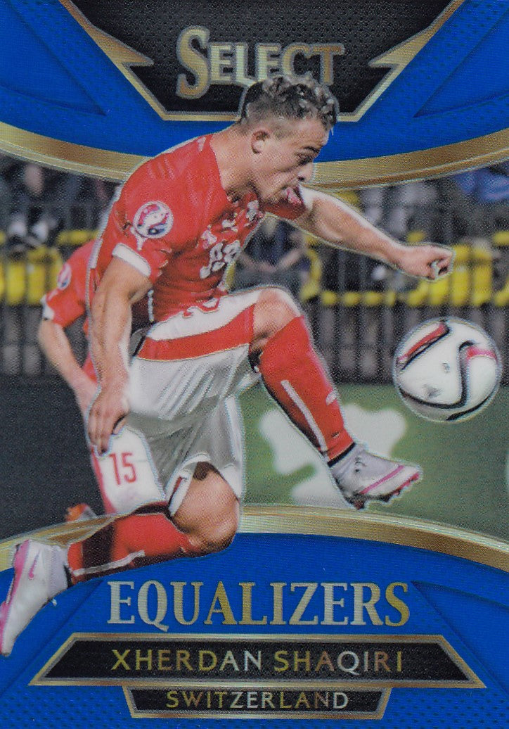 018. XHERDAN SHAQIRI - SWITZERLAND - SELECT BLUE PRIZM - EQUALIZERS - #299