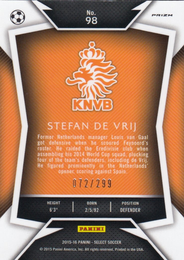 098. STEFAN DE VRIJ - NETHERLANDS - BLUE PRIZM - #299