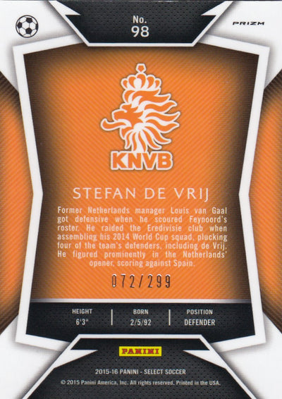 098. STEFAN DE VRIJ - NETHERLANDS - BLUE PRIZM - #299