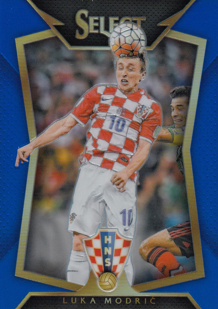 068. LUKA MODRIC - CROATIA - BLUE PRIZM - VERSON 2 - #299