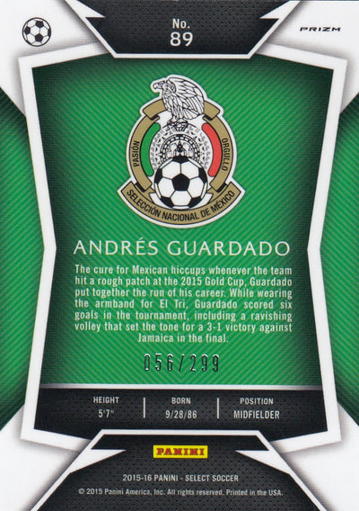 089. ANDRÈS GUARDADO - MÈXICO - BLUE PRIZM - VERSON 2 - #299 (1)
