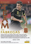 011. CESC FÀBREGAS - SPAIN - SELECT BLUE PRIZM - ULTIMATE TEAM - #299
