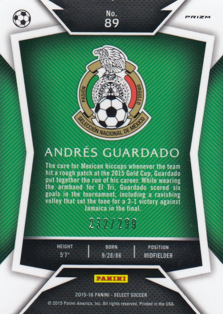 089. ANDRÈS GUARDADO - MÈXICO - BLUE PRIZM - VERSON 2 - #299 (2)