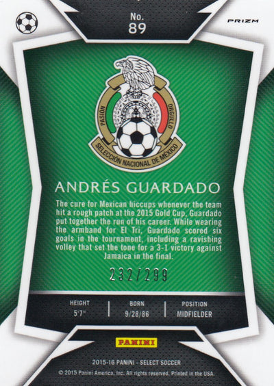 089. ANDRÈS GUARDADO - MÈXICO - BLUE PRIZM - VERSON 2 - #299 (2)