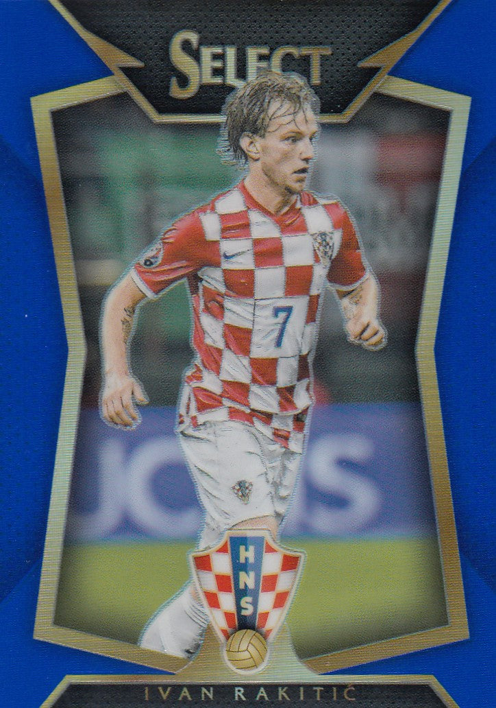 069.  IVAN RAKITIC - CROATIA - BLUE PRIZM - VERSON 1 - #299