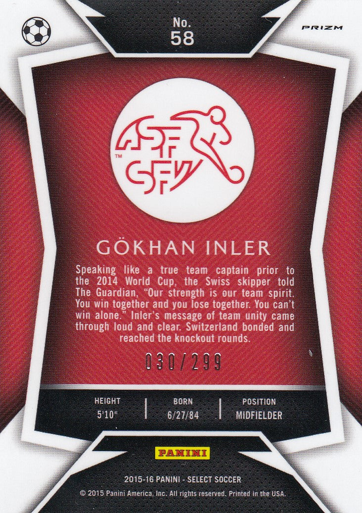 058. GOKHAN INLER - SWITZERLAND - BLUE PRIZM - VERSON 1 - #299 (1)