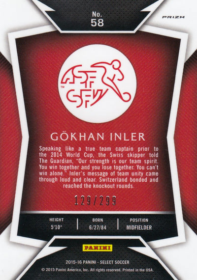 058. GOKHAN INLER - SWITZERLAND - BLUE PRIZM - VERSON 2 - #299