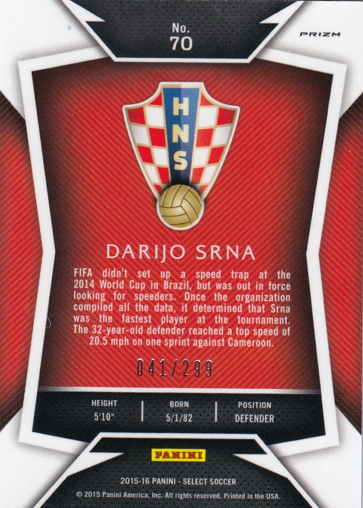 070. DARIJO SRNA - CROATIA - BLUE PRIZM - #299