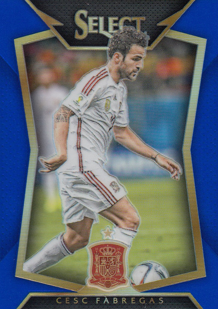 071. CESC FÀBREGAS - SPAIN - BLUE PRIZM - #299
