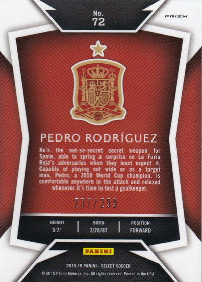 072. PEDRO RODRÌGUEZ - SPAIN - BLUE PRIZM - VERSON 1 - #299