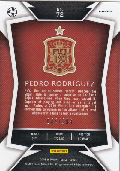 072. PEDRO RODRÌGUEZ - SPAIN - BLUE PRIZM - VERSON 2 - #299
