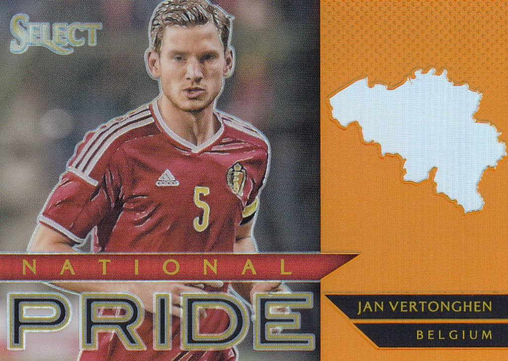 003. JAN VERTONGHEN - BELGIUM - SELECT ORANGE PRIZM - NATIONAL PRIDE - #149