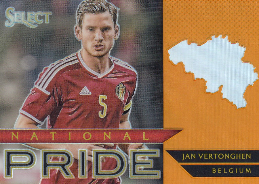 003. JAN VERTONGHEN - BELGIUM - SELECT ORANGE PRIZM - NATIONAL PRIDE - #149