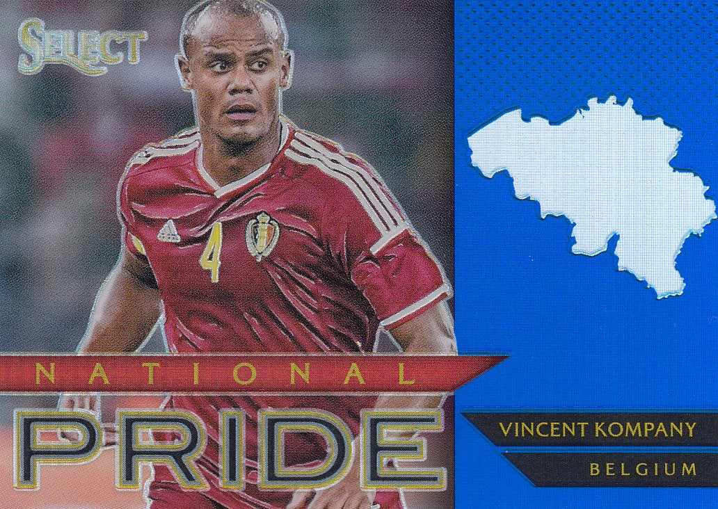 004. VINCENT KOMPANY - BELGIUM - SELECT BLUE PRIZM - NATIONAL PRIZM - #299