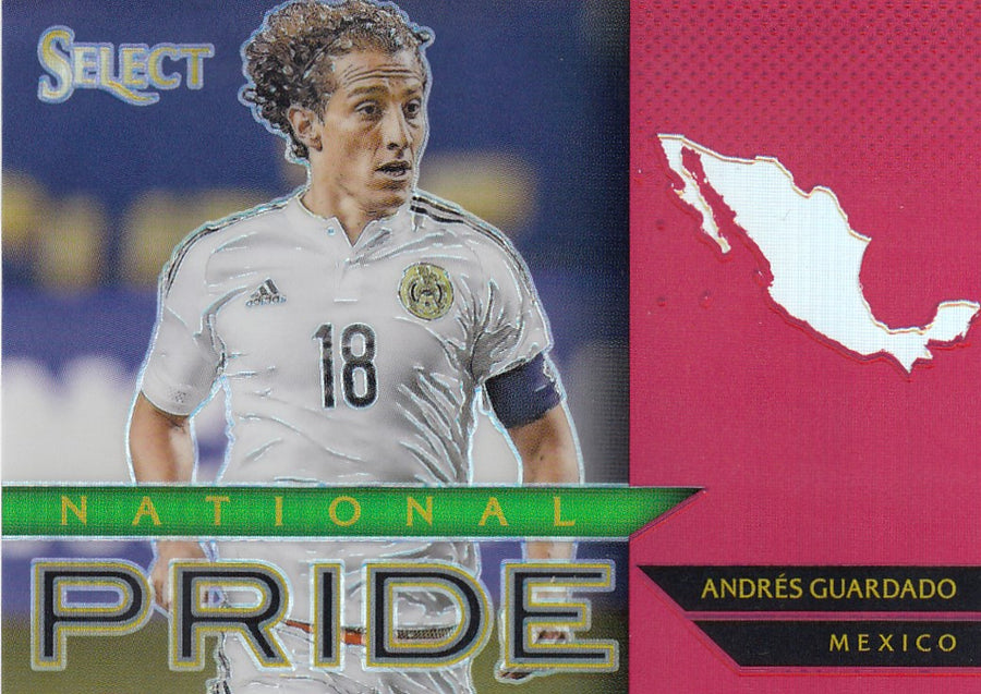 047. ANDRÈS GUARDADO - MÈXICO - SELECT RED PRIZM - NATIONAL PRIDE - #199