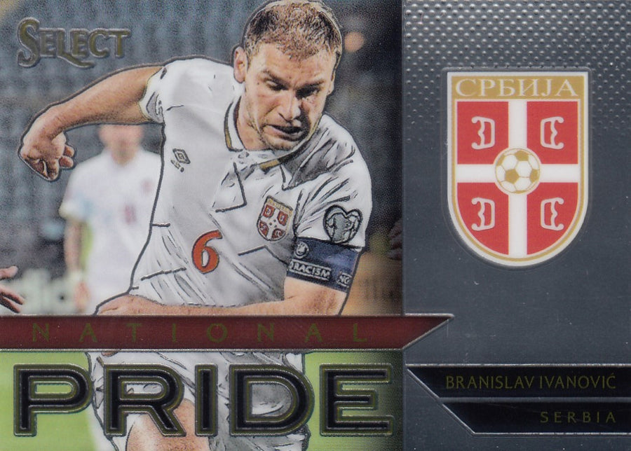 035. BRANISLAV IVANOVIC - SERBIA - SELECT PRIZM - NATIONAL PRIDE