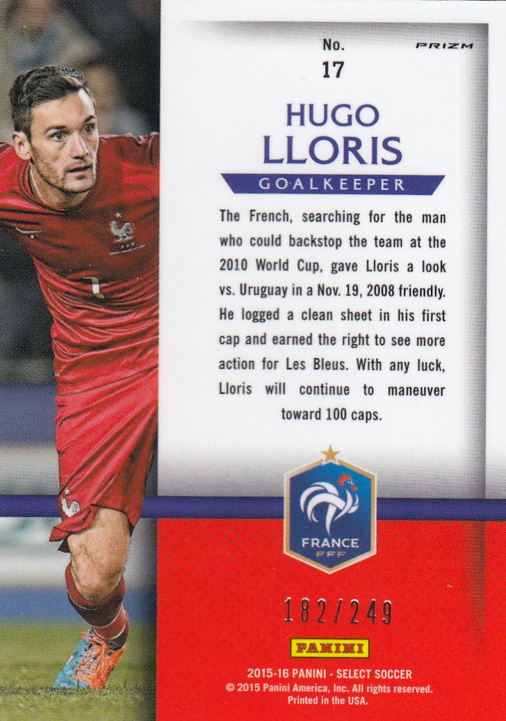 017. HUGO LLORIS - FRANCE - SELECT CAMO PRIZM - NATIONAL PRIDE - #249 (1)