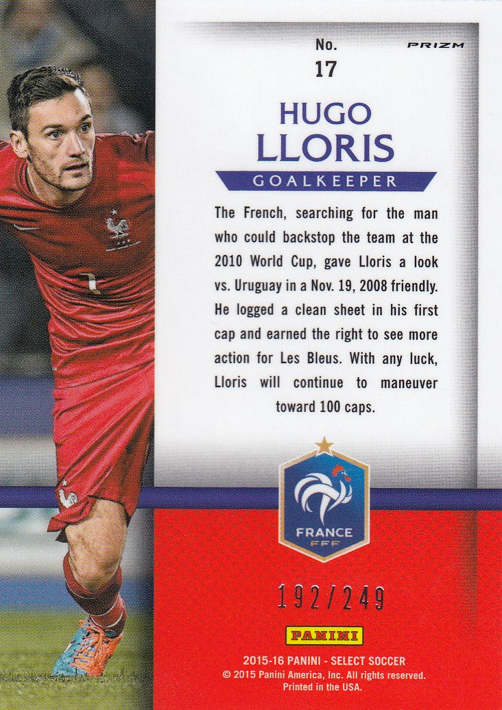 017. HUGO LLORIS - FRANCE - SELECT CAMO PRIZM - NATIONAL PRIDE - #249 (2)