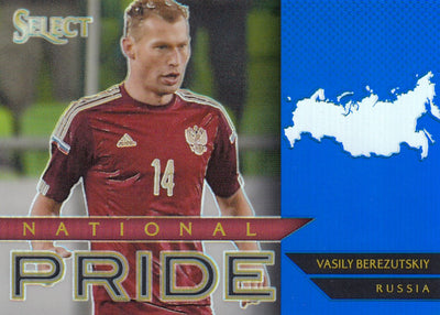 034. VASILY BEREZUTSKIY - RUSSIA - SELECT BLUE PRIZM - NATIONAL PRIDE - #299