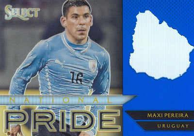 042. MAXI PEREIRA - URUGUAY - SELECT BLUE PRIZM - NATIONAL PRIDE - #299