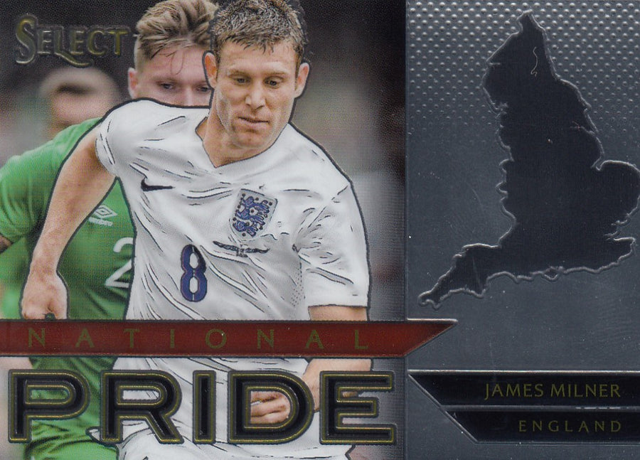 015. JAMES MILNER - ENGLAND - SELECT PRIZM - NATIONAL PRIDE