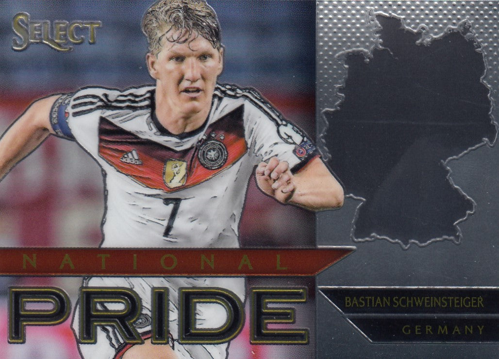 019. BASTIAN SCHWEINSTEIGER - GERMANY - SELECT PRIZM - NATIONAL PRIDE