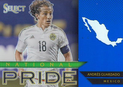 047. ANDRÈS GUARDADO - MÈXICO - SELECT BLUE PRIZM - NATIONAL PRIDE - #299